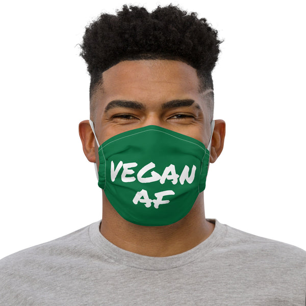 VEGAN AF - Premium face mask